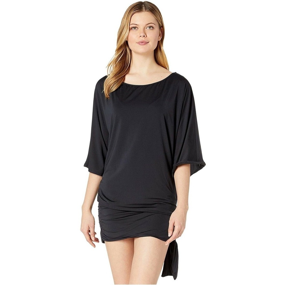NWT MICHAEL Michael Kors Women's Side-Tie Swim Cover-Up XS $88